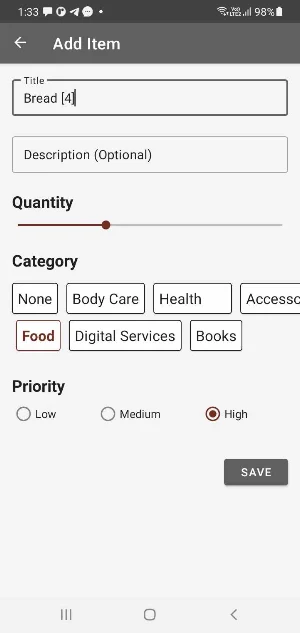 ToBuy Screenshot 3