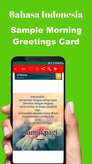 Indonesian Good Morning Afternoon & Good Night Screenshot 3