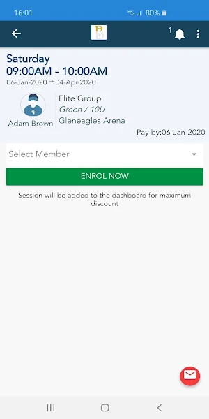 Adam Brown Tennis Academy Screenshot 0