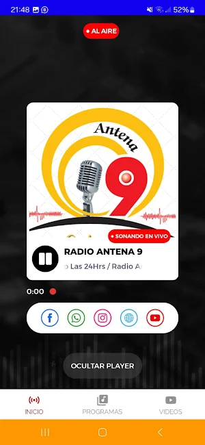 Radio Antena 9 Screenshot 2