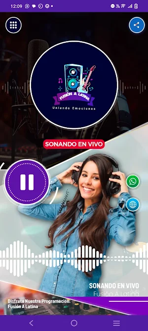 Fusion A Latina Screenshot 1