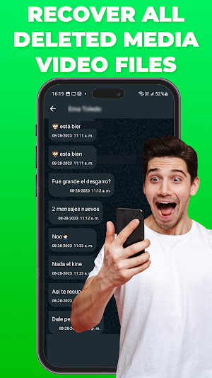 WhatisDeleted Recover Messages Screenshot 0