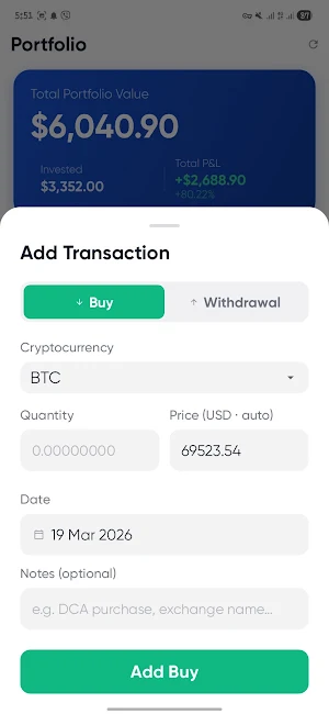 CoinTrack MV Screenshot 3