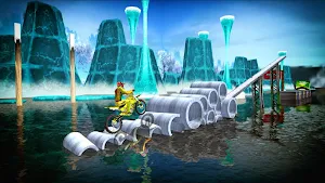 Bike Wipeout Game Screenshot 2