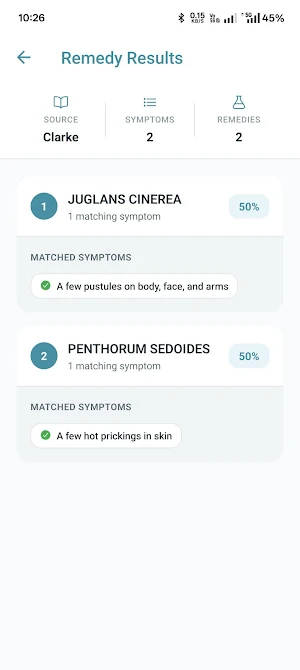 HomeoRemedica-Remedy Finder Screenshot 3
