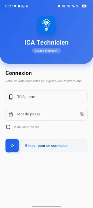 ICA Technicien Screenshot 0