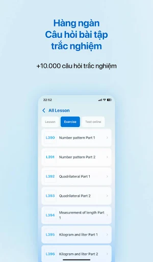 GMaths - Học toán tiếng Anh Screenshot 2
