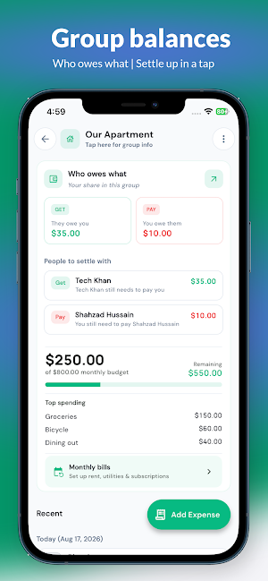 FundSplit Screenshot 2