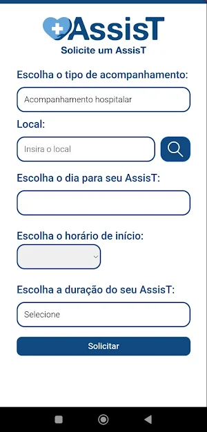 AssisT Paciente Screenshot 1