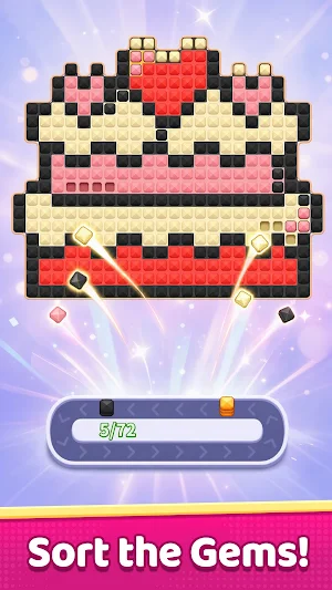 Gem Loop Match: Coloring Sort Screenshot 1