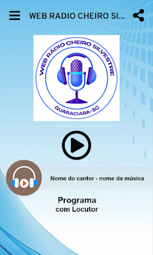 WEB RADIO CHEIRO SILVESTRE Screenshot 0