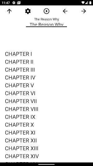 Book, The Reason Why Screenshot 0