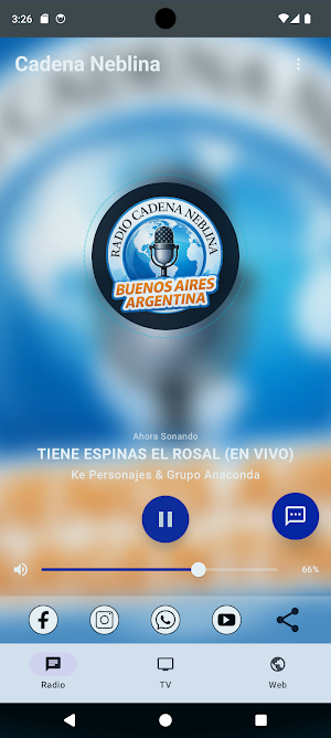 Radio Cadena Neblina Screenshot 1