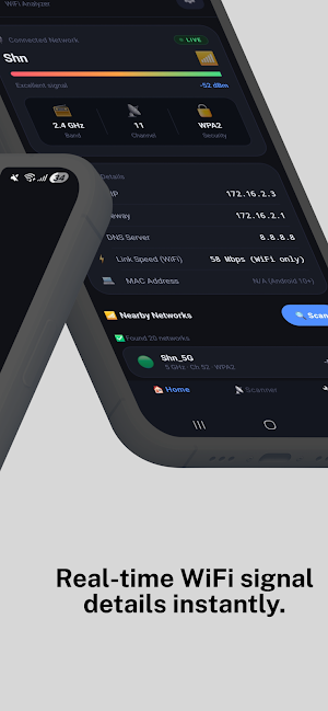 Net Tools: Wi-Fi Analyzer Screenshot 1