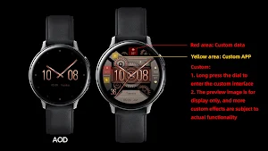 Red Brown For Wear OS Screenshot 0