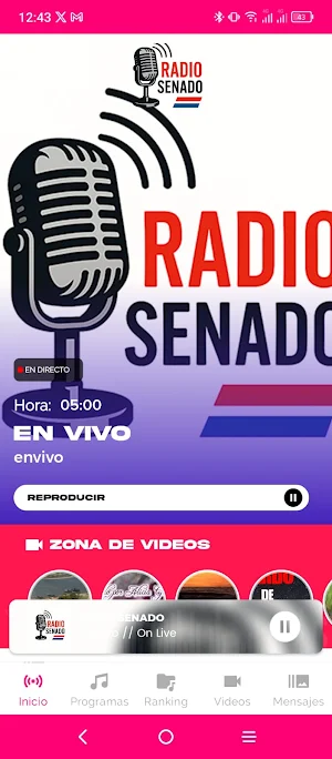 Radio Senado Screenshot 2