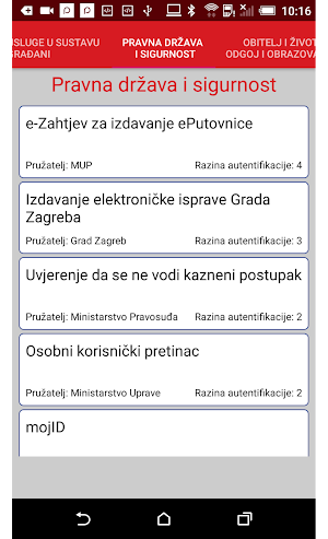 e-Građanin Screenshot 2