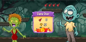 Zombie Adventure Running Game Screenshot 0