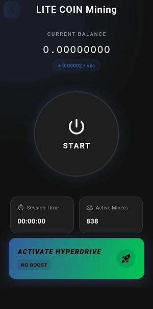 LiteCoin Farming : LTC Miner Screenshot 1