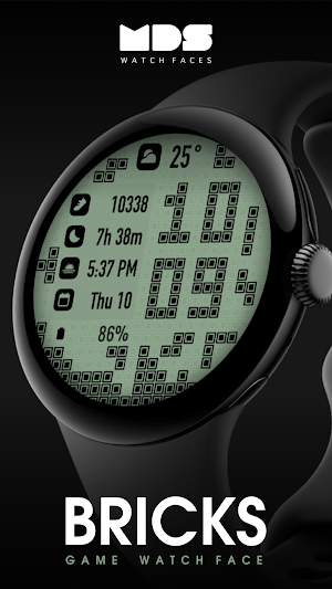 Bricks Game Watch Face Screenshot 1