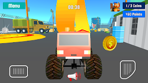 Monster Truck Stunt Speed Race by Kaufcom Screenshot 0