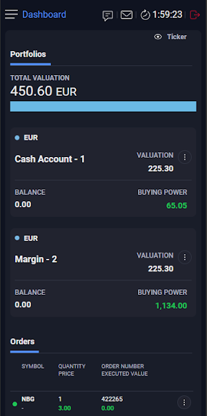 XRHMA Online Trading Screenshot 0