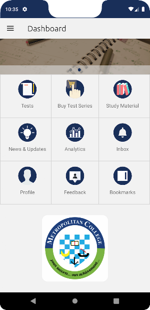 Metropolitan College Exams Screenshot 2