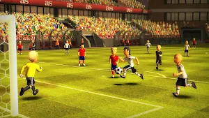 Striker Soccer Euro 2012 Pro Screenshot 1