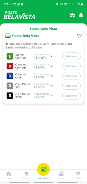 Bela Vista Auto Posto Screenshot 2
