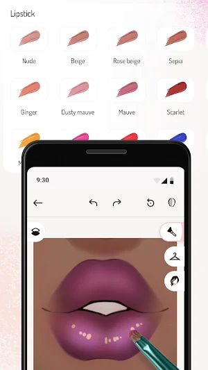 Makeup Stylist - Drawing Pad Screenshot 3