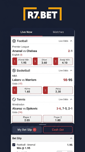 R7Bet Screenshot 2
