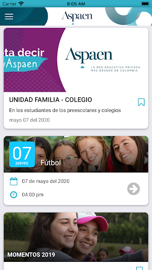 Aspaen Bogotá Screenshot 2