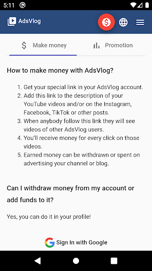 AdsVlog BackStage - YouTube Channel Promotion Screenshot 0
