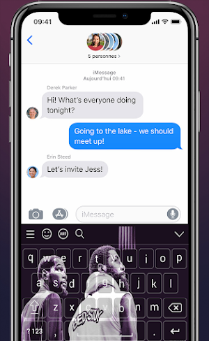 Kyrie Irving Keyboard Nets Theme NBA 2021 For Fans Screenshot 2