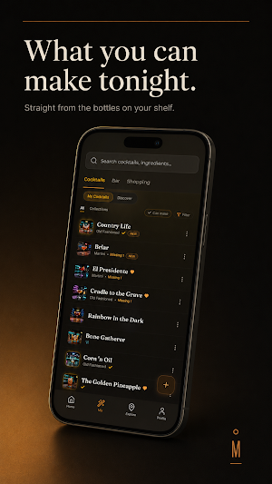 Mudl: Cocktails & Bars Screenshot 0