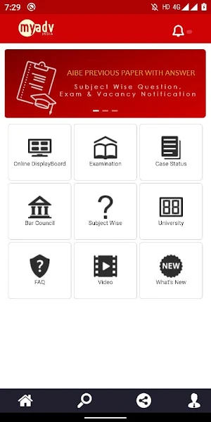 MyAdv India I Advocate Search I Case Status Screenshot 0