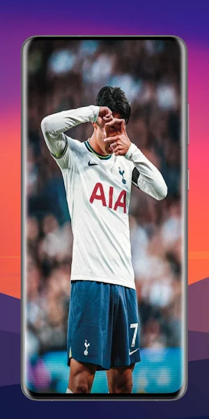 Son Heung-min 4K Wallpaper Screenshot 2