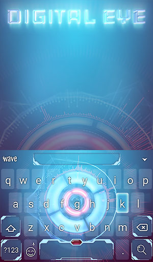 Digital Eye Wallapaper Theme Screenshot 1