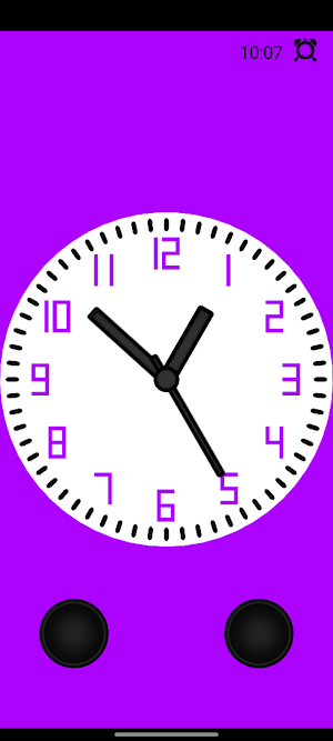 Analog clock vfvi Screenshot 1