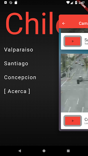 Chile Traffic Cameras Screenshot 0