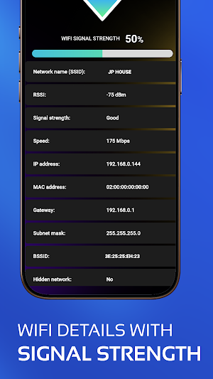 WiFi Network Signal Scanner Screenshot 3