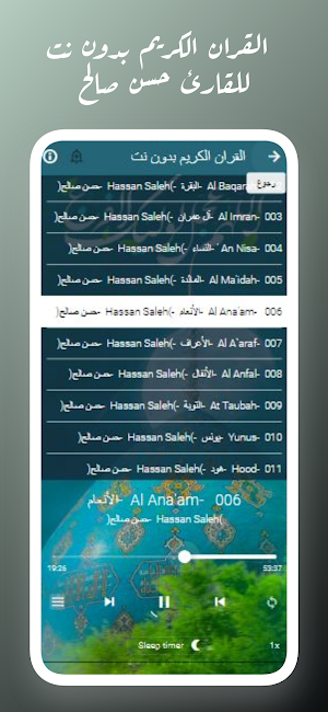 القران بصوت حسن صالح بدون نت Screenshot 0