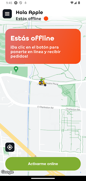 Repartidores Upmy Screenshot 2