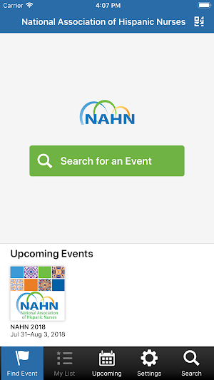 NAHN Events Screenshot 0