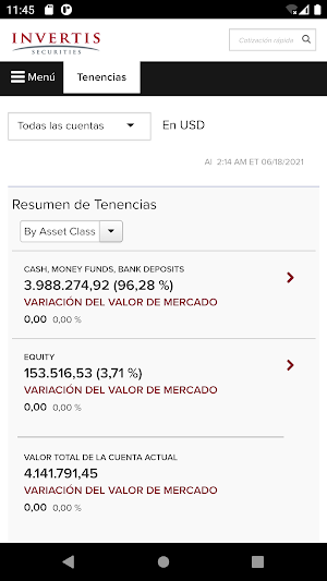 Invertis Mobile Screenshot 3