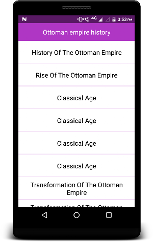 Ottoman empire history Screenshot 1