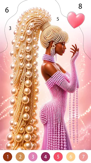 Black Beauty: Color by Number Screenshot 0