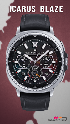 SPRAK Icarus Blaze Watch Face Screenshot 0