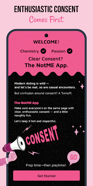 The NotME Consent App Screenshot 0
