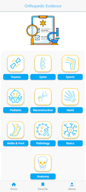 Orthopedic Evidence App Screenshot 0